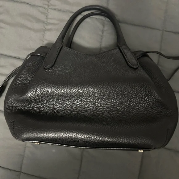 Kate Spade Black Pebbled Dumpling  Satchel ✨ - Picture 3 of 7